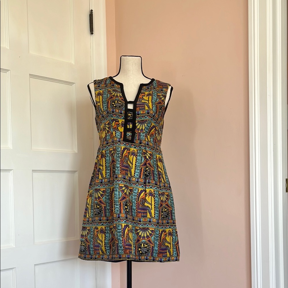 Sleeveless Multicolor Dress